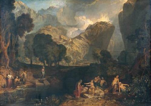 Joseph Mallord William Turner Landschaft mit dem Garten des Hesperides